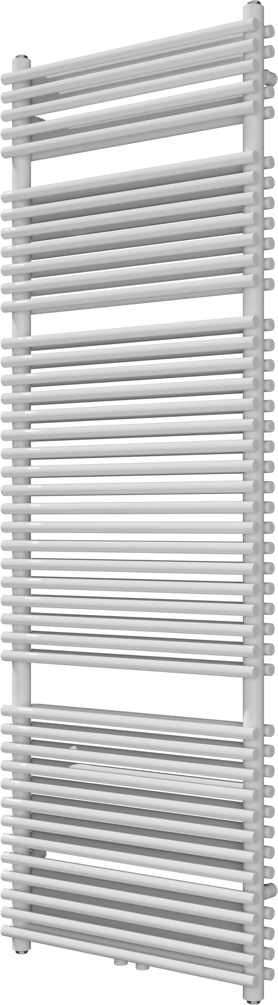 Vipera Alegria dubbele handdoekradiator 60 x 180 cm centrale verwarming hoogglans wit zij- en middenaansluiting 1.875W