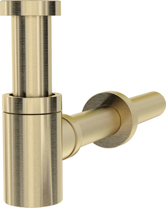 Santeg Styledrain MINI-X afvoer voor fontein 32mm Brushed Champagne Gold