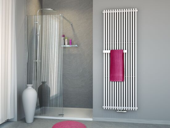 Balmani Modular nisdouche 90 x 200 cm mikado glas glanzend chroom profiel