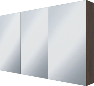 Storke Reflecta spiegelkast 130 x 75 cm notelaar