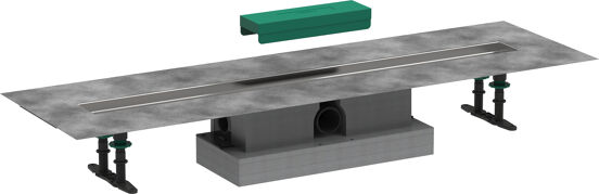 Hansgrohe uBox Standard Installationset für Duschrinne 90cm Für Raindrain Match ou Rock