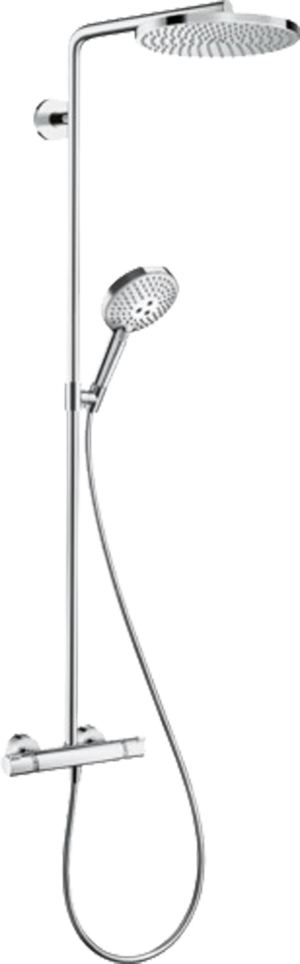 Hansgrohe Raindance Select S 240 Powderrain thermostatische regendoucheset glanzend chroom