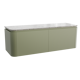 Balmani Moon meuble salle de bains avec tablette pour vasques Moon
