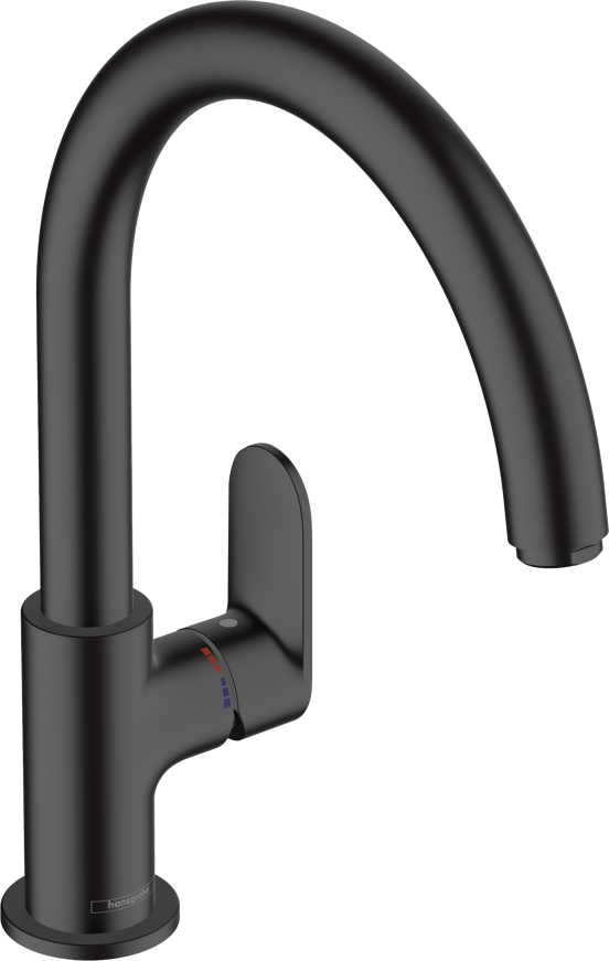 Hansgrohe Vernis Blend robinet de cuisine noir mat