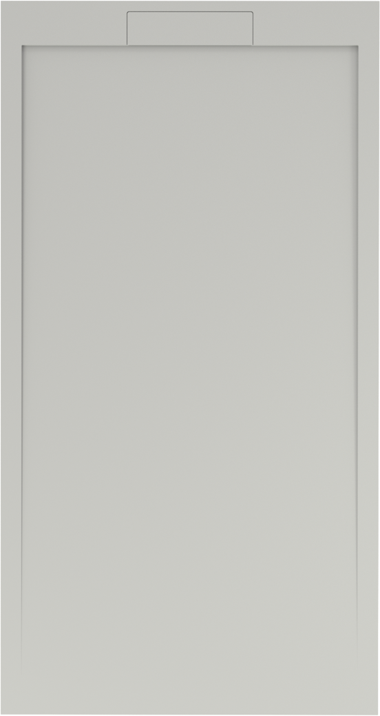 Balmani Andes Duschwanne: 170 x 90 cm, Solid Surface, Weiß matt