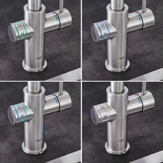Grohe Blue Home robinet de cuisine avec douchette extractible chrome brillant 31541000