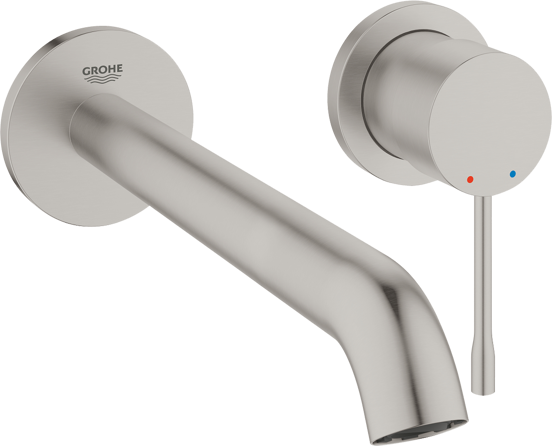 Grohe Essence inbouw wastafelkraan Supersteel