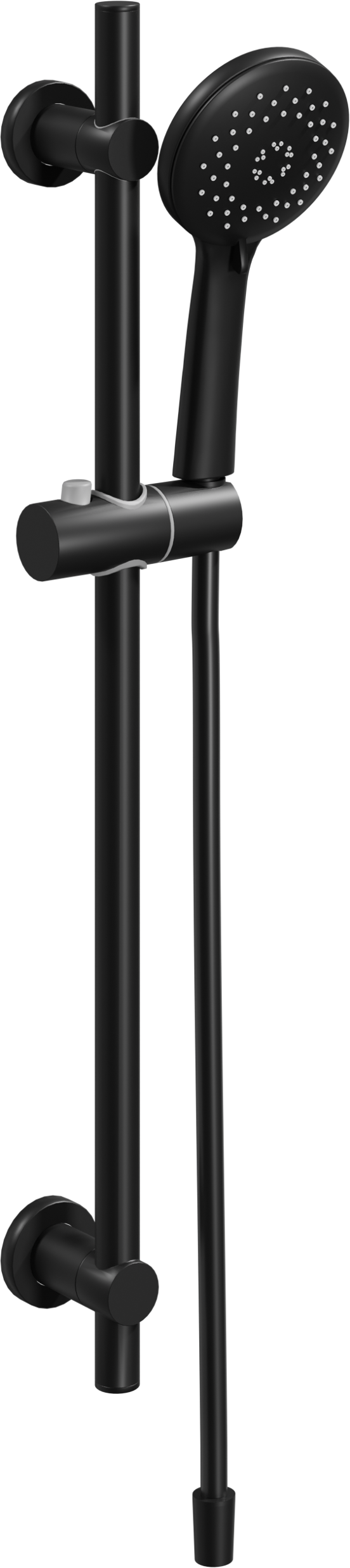 Blaufoss Bodan douchestang 70 cm met douchekop 11 cm 3 functies mat zwart