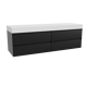 Balmani Mitra badkamermeubel met Dominus Tablet voor waskom(men)