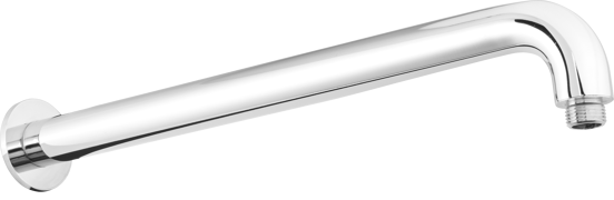 Blaufoss Round Big douchearm wandbevestiging 40cm chroom