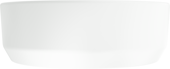 Luca Varess Perla vasque à poser porcelaine blanc mat rond Ø 34 cm