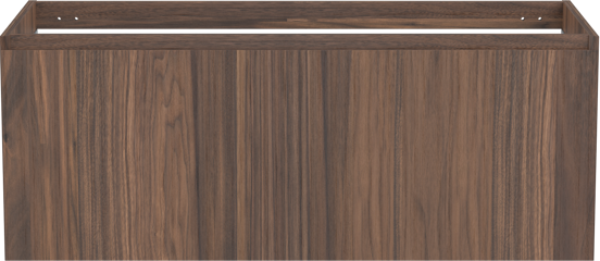 Balmani Idra zwevende wastafelonderkast 120 x 55 cm fineer notenhout 2 lades