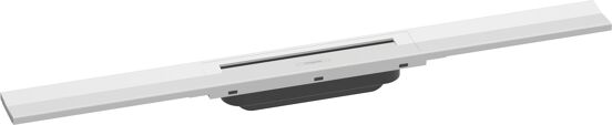 Hansgrohe RainDrain Flex Fertigset Duschrinne kürzbar 70cm Weiß matt