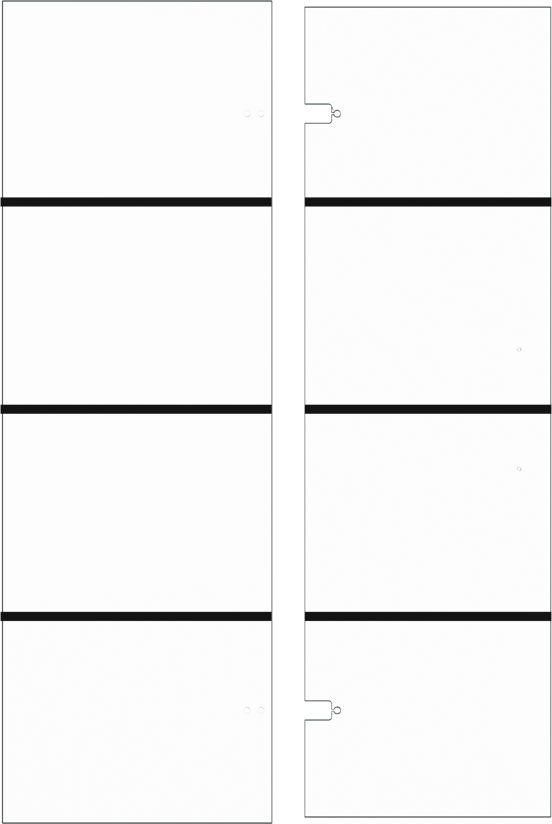 Balmani Senses Design douche draaideur links 140 x 210 cm Lined glas, met coating