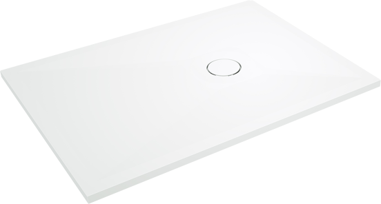 Balmani Lago douchebak 120 x 90 cm Solid Surface mat wit