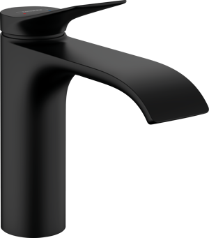Hansgrohe Vivenis 110 robinet de lavabo bas noir mat