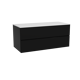 Storke Edge meuble salle de bains avec tablette pour vasques Tavola