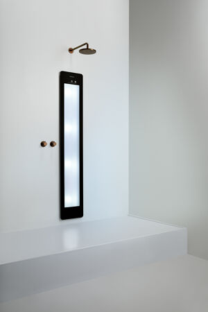 Sunshower Plus L Infrarot und UV Unterputz black
