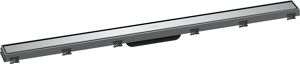 Hansgrohe RainDrain Match douchegoot afwerkset 100cm mat zwart