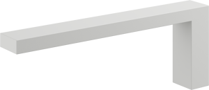 Blaufoss Noma Small Porte-serviettes blanc mat 19cm