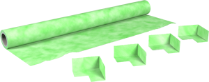Greenlox set waterdichtingsmat 5 m² + 4 hoeken