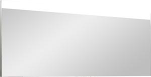 Storke Lucera Badspiegel mit Beleuchtung: Rechteckig, 170 x 70 cm, mit Anti-Beschlag Spiegelheizung