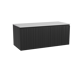 Storke Ribs meuble salle de bains avec tablette pour vasques Tavola