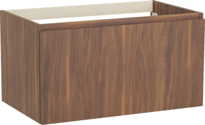 Balmani Sfera meuble sous-vasque suspendu 90 x 55 cm noyer Américain 2 tiroirs