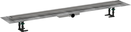 Hansgrohe RainDrain Compact douchegoot complete set 120cm RSV Look