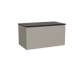 Storke Ribs meuble salle de bains avec tablette pour vasques Panton