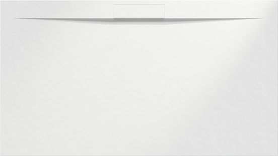 Balmani Dolce Duschwanne: 160 x 90 cm, Solid Surface, Weiß matt