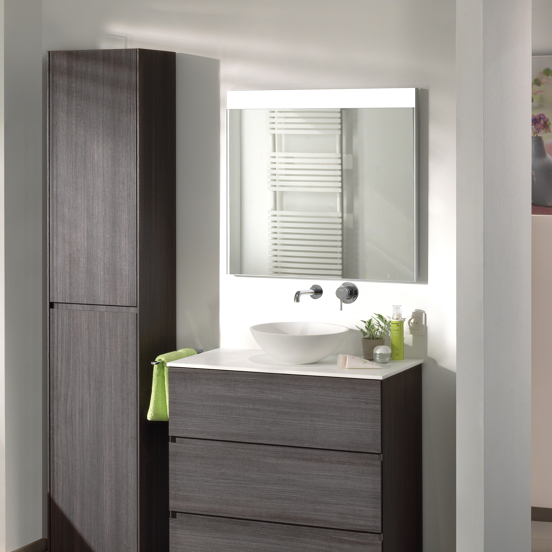 Storke Lucera miroir rectangulaire lumineux 75 x 70 cm