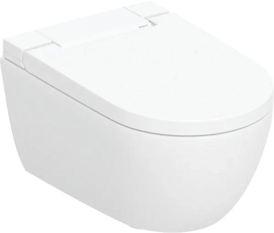 Geberit Aquaclean Alba douche toilet glanzend wit randloos