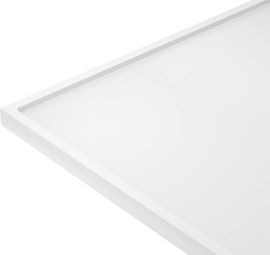 Balmani Bordo enkel tablet matte Solid Surface 90 x 49 cm