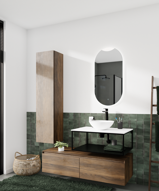 Storke Ronda waskom matte Solid Surface rond Ø 36 cm