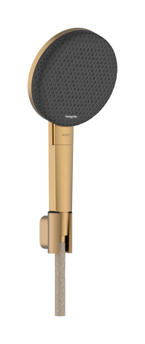 Hansgrohe Raindance Alive Select S 125 Handbrause-Set 3 Strahlfunktionen Brushed Bronze