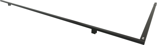 Balmani Modular Crest stabilisatiestang links 152x102cm mat zwart
