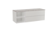 Storke Edge meuble salle de bains avec tablette pour vasques Tavola