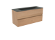 Storke Edge meuble salle de bains avec plan vasque Scuro