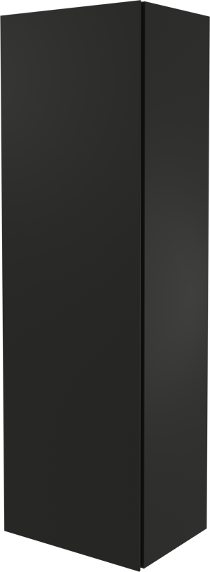 Storke Edge zwevende badkamerkast mat zwart 40 x 30 x 125 cm