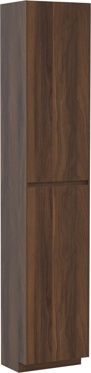 Storke Edge Hängeschrank: Rechts, Nussbaum, 40 x 30 x 200 cm
