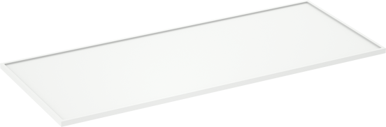 Balmani Bordo enkel of dubbel tablet matte Solid Surface 120 x 49 cm