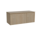 Storke Ribs badkamermeubel met Panton tablet voor waskom(men)