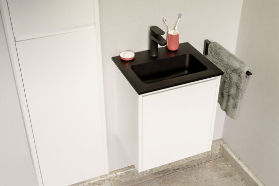 Storke Scuro plan simple quartz mat 45 x 35 cm