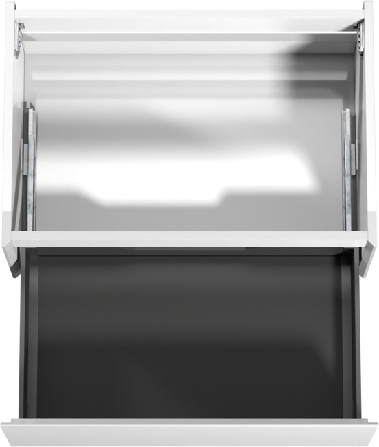 Storke Edge zwevende wastafelonderkast 75 x 52 cm hoogglans wit 1 lade