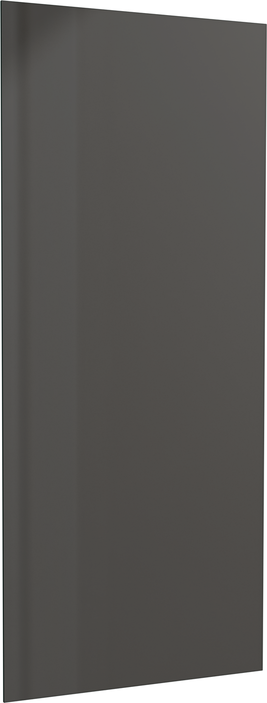 Balmani Senses Design Seitenwand 80 cm x 210 cm Rauchglas, inklusive Coating