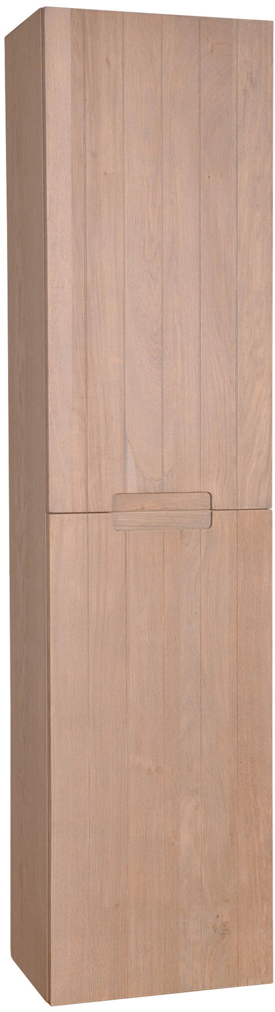 Balmani Adagio Badhochschrank: Stehend, Eiche verwittert, 45 x 35 x 197 cm