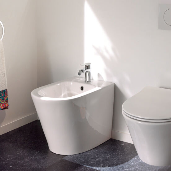 Blaufoss Lima robinet de bidet chrome brillant