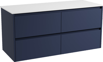 Storke Seda badkamermeubel met Tavola wastafelblad voor waskom(men)
