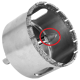 Santeg scie cloche diamant avec pointe de centrage